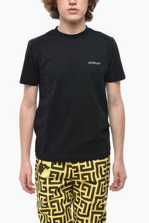 Slim-Fit T-Shirt SCRATCH ARROW aus Baumwolle