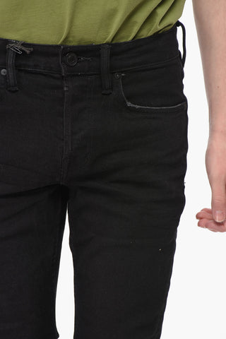 Cotton-Blend Skinny Fit Jeans CIGARETTE 15cm