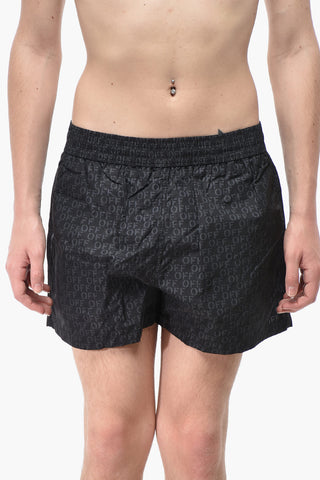 Costume da Bagno Boxer in Nylon Monogram