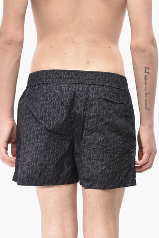 Costume da Bagno Boxer in Nylon Monogram
