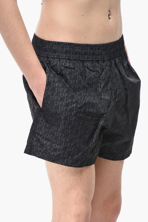 Costume da Bagno Boxer in Nylon Monogram