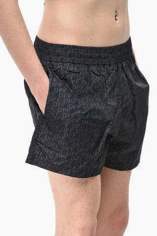 Costume da Bagno Boxer in Nylon Monogram