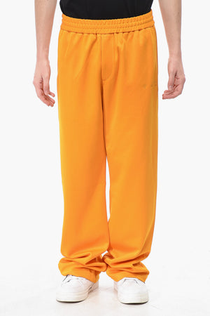 Cotton-Blend Track Pants OW with Drawstring