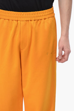 Pantaloni Track OW in Misto Cotone con Coulisse