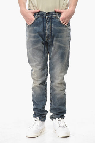 Jogg Jeans 2032 D-KROOLEY-B a Gamba Dritta con Elastico in Vita 16cm
