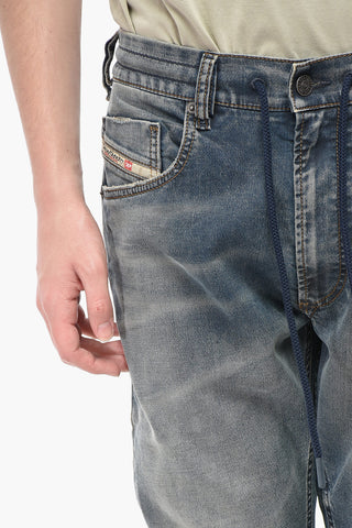 Jogg Jeans 2032 D-KROOLEY-B a Gamba Dritta con Elastico in Vita 16cm