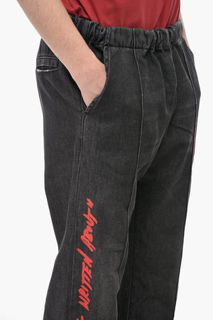 Denim Joggers THE MOST WRITTEN with Front Pleat