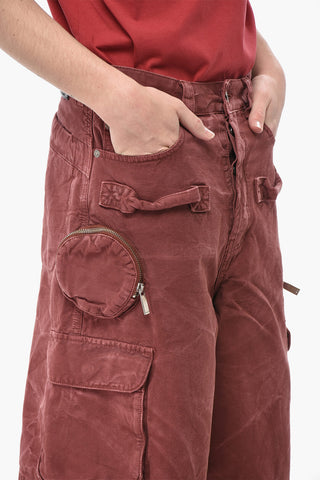 Cotton Cargo Shorts GARMDYED