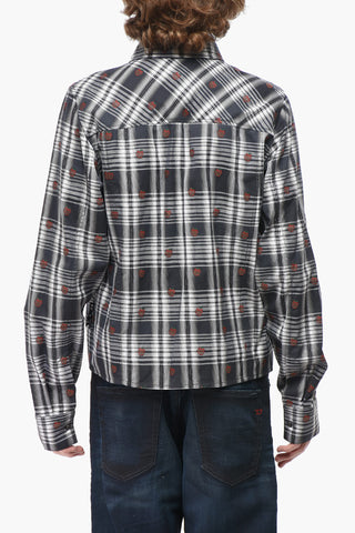 Safarihemd APPLE STRIPES aus Baumwollmischung