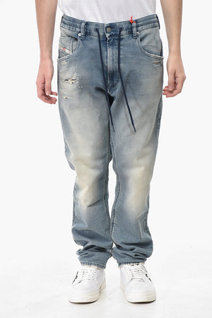 Denim Stretch Jogg Jeans 2032 D-KROOLEY-B Vintage Effect 17cm