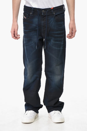 Jogg-Jeans 2040 D-AMAGE mit geradem Bein und Gummibund 23cm