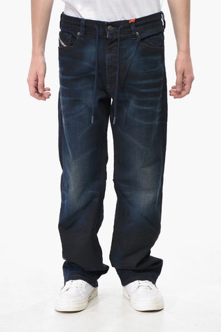 Jogg-Jeans 2040 D-AMAGE mit geradem Bein und Gummibund 23cm
