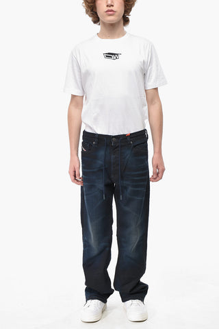 Jogg-Jeans 2040 D-AMAGE mit geradem Bein und Gummibund 23cm