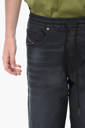 Denim Stretch Shorts 2033 D-KROOLEY with Elastic Waist