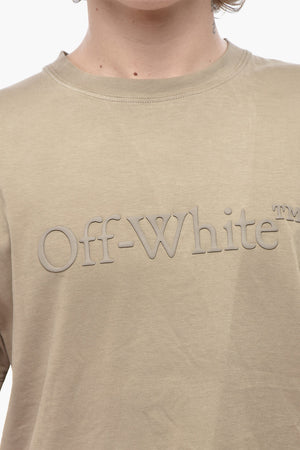 Slim-Fit T-Shirt LAUNDRY mit Reliefdruck