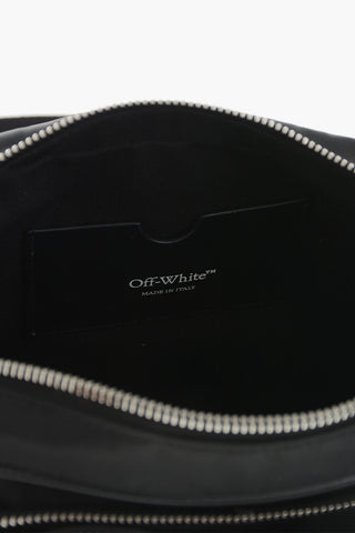 Technical Fabric Crossbody Bag COURRIER CAMERA With Contrasting Laces