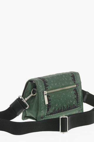 Bandana-Print Fabric Shoulder Bag SOFT JITNEY 1.4
