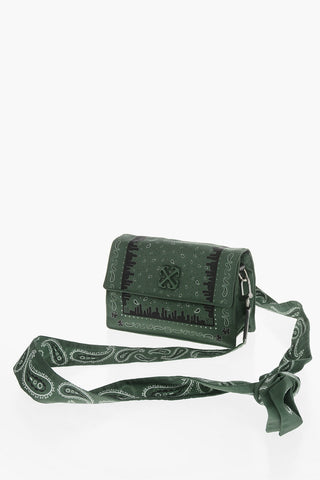 Bandana-Print Fabric Shoulder Bag SOFT JITNEY 1.4