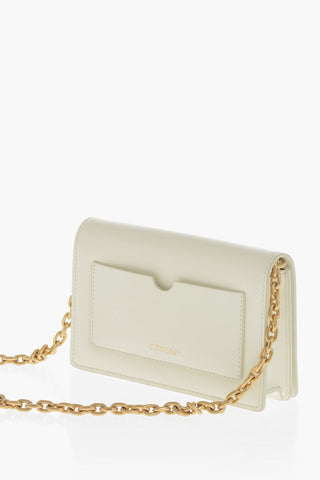 Mini Borsa JITNEY 0.5 in Pelle con Monogram Dorato e Tracolla Removibile