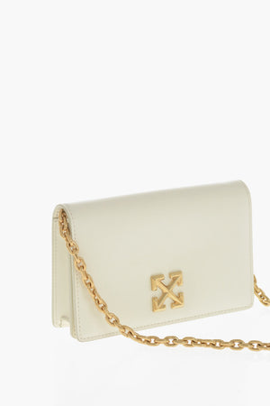 Mini Borsa JITNEY 0.5 in Pelle con Monogram Dorato e Tracolla Removibile