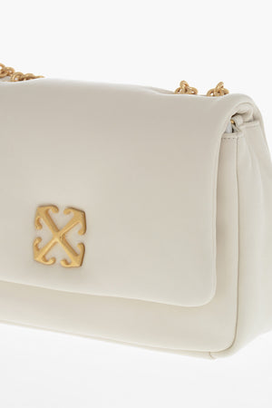 Borsa a Spalla JITNEY in Pelle Puffer con Catena Dorata