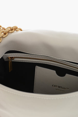 Borsa a Spalla JITNEY in Pelle Puffer con Catena Dorata