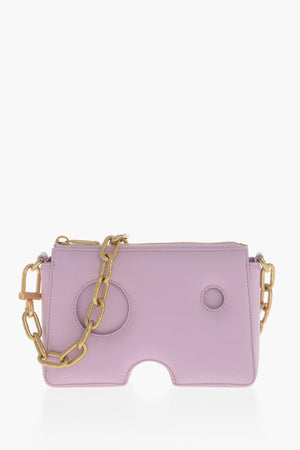 Borsa a Spalla BURROW in Pelle con Catena Dorata