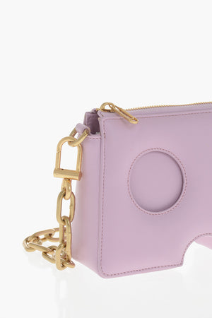 Borsa a Spalla BURROW in Pelle con Catena Dorata