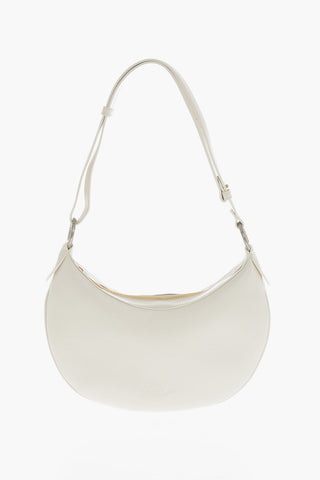 Leather Hobo Bag HEMISPHERE S With Chain Detail