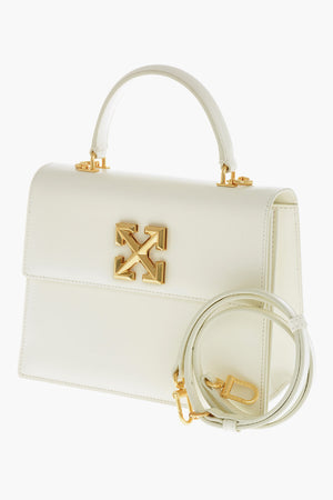 Leather Handbag JITNEY with Gold-Effect Closure