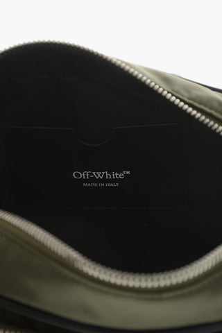 Technical Fabric Crossbody Bag COURRIER CAMERA With Contrasting Laces