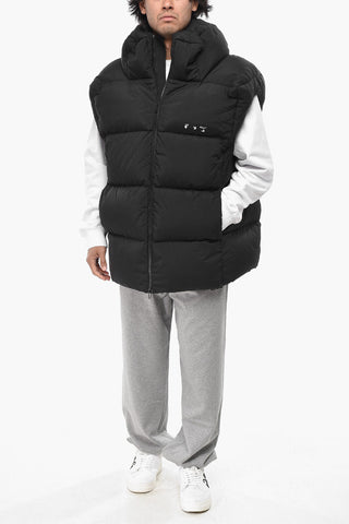 Ärmellose Steppjacke BOX Mit Durchgehendem Reißverschluss