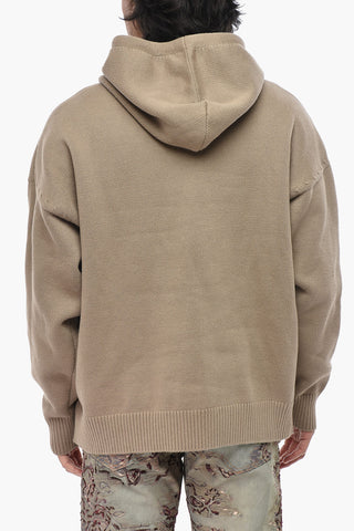 Knit Hoodie METEOR with Double-Fabric Detail