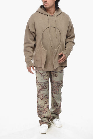 Knit Hoodie METEOR with Double-Fabric Detail