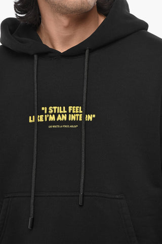 Angerauter Baumwoll-Hoodie INTERN SKATE