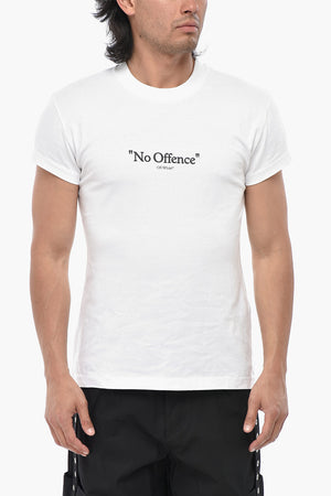 Slim-Fit-T-Shirt NO OFFENCE Mit Print
