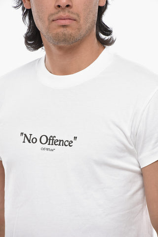 Slim-Fit-T-Shirt NO OFFENCE Mit Print
