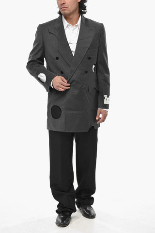 TAILORING Doppelreihiger Blazer METEOR mit Cut-outs