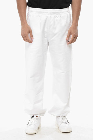 Jogginghose Aus Aufgerauter Baumwolle Mit Besticktem Logo