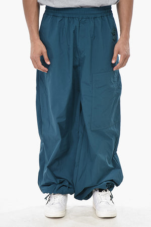 Nylon Joggers PEACH with Ankle Drawcord