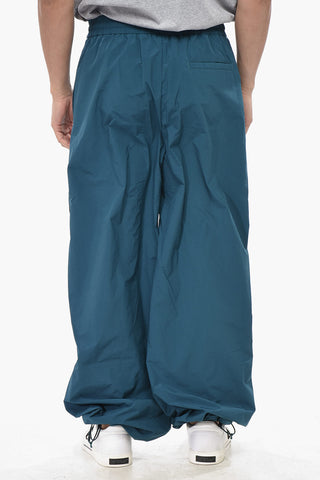 Joggers aus Nylon PEACH mit Kordel am Knöchel