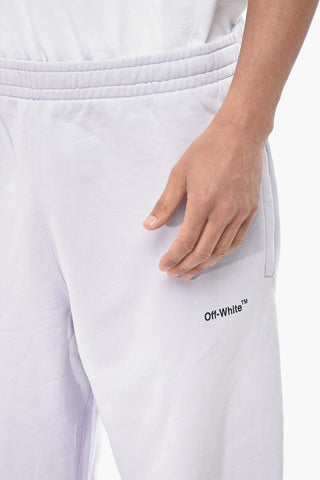 SEASONAL Joggers Aus Gebürsteter Baumwolle CARAVAGGIO DIAG Mit Print