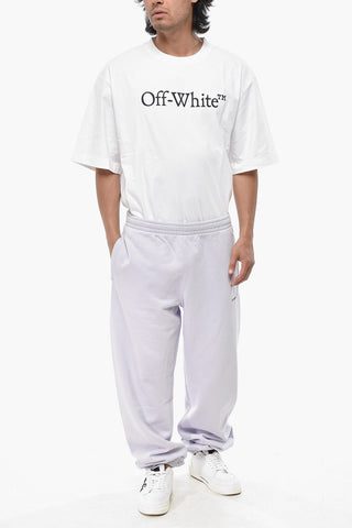 SEASONAL Joggers Aus Gebürsteter Baumwolle CARAVAGGIO DIAG Mit Print