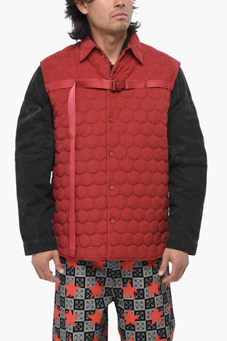 Quilted Gilet BUCKLEUP with Snap Buttons