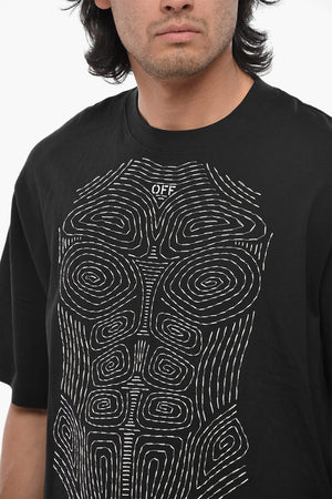 T-Shirt Aus Baumwolle BODY STITCH Mit Frontstickerei