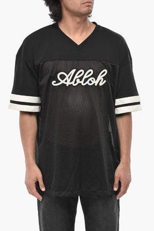 T-Shirt Aus Funktionsstoff FOOTBALL Mit V-Ausschnitt