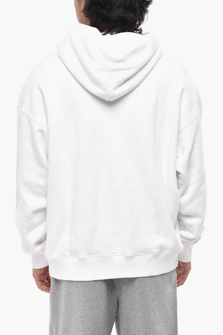 Angerauter Baumwoll-Hoodie CHESS MOVE