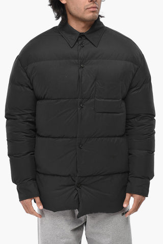 Quilted Jacket OW with Snap Buttons