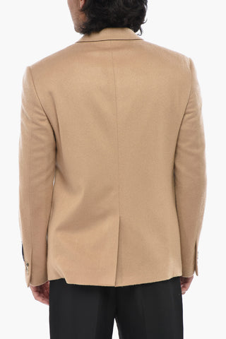 SEASONAL Blazer in Cashmere con Tasche a Filo