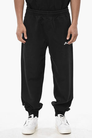 Cotton Joggers SCRIPT With Embroidered Logo
